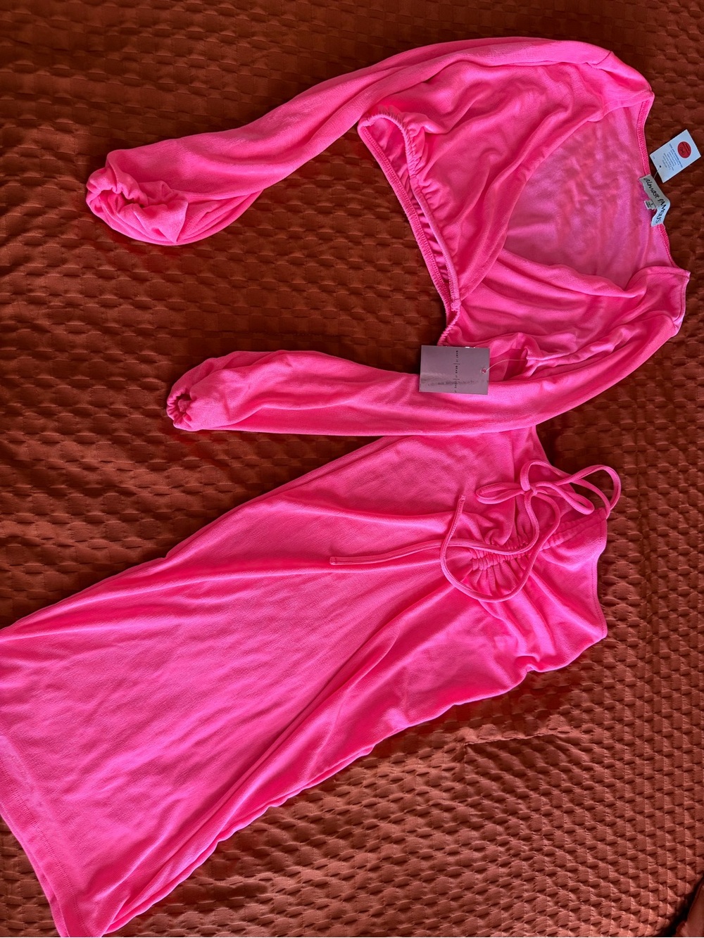 Women’s Neon Pink Sleepwear Set